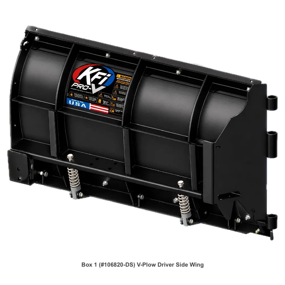 Kawasaki Teryx KRX 1000 Complete Pro-V Snow Plow System by KFI