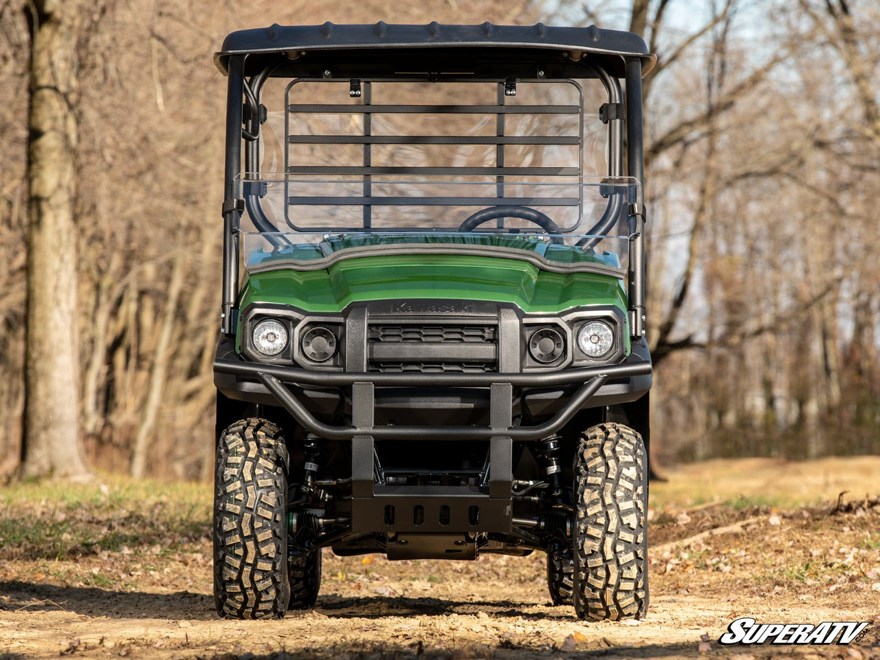 Kawasaki Mule SX Half Windshield by SuperATV HWS-K-MULE-SX-75