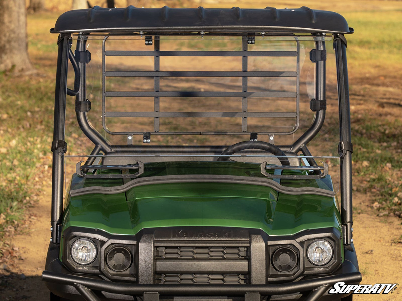 Kawasaki Mule SX Vented Full Windshield by SuperATV WS-K-MULE-SX-V-70