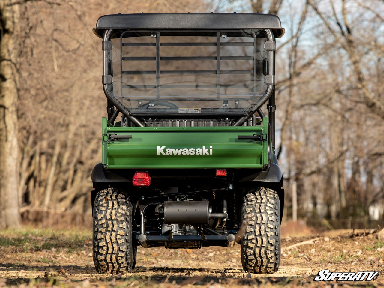 Kawasaki Mule SX Rear Windshield by SuperATV RWS-K-MULE-SX-76