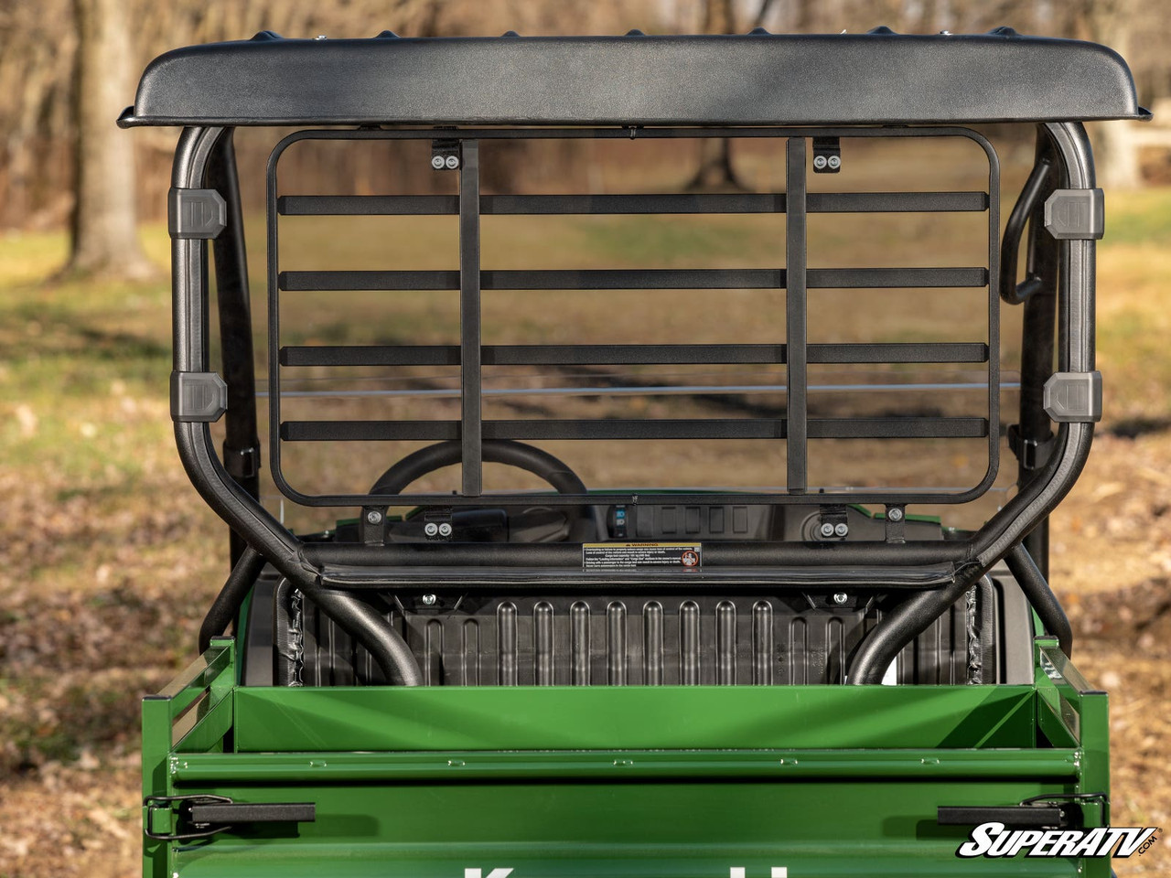 Kawasaki Mule SX Rear Windshield by SuperATV RWS-K-MULE-SX-76