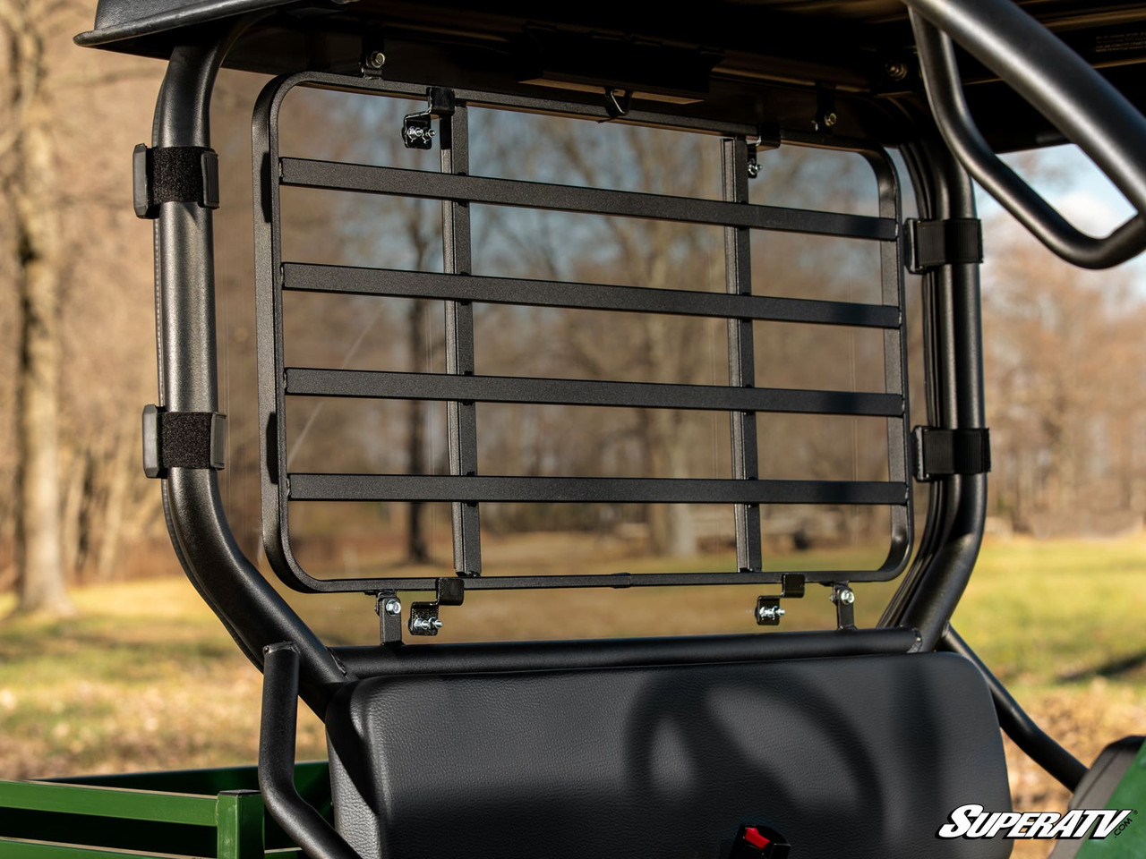 Kawasaki Mule SX Rear Windshield by SuperATV RWS-K-MULE-SX-76