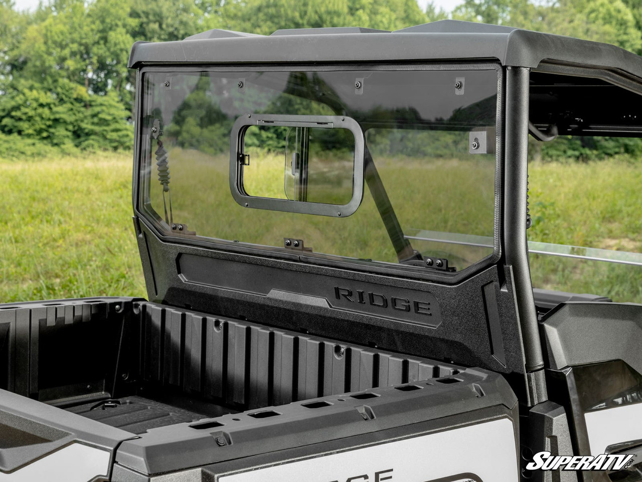 Kawasaki Ridge Sliding Rear Windshield by SuperATV RWS-K-RID-SGW-76