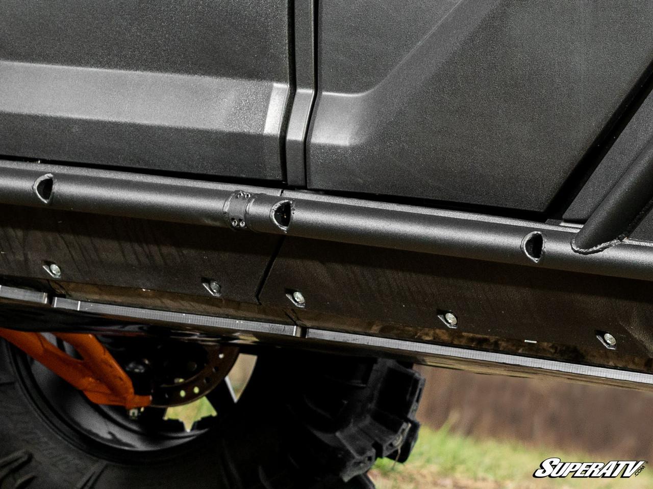 Kawasaki Teryx KRX 4 Heavy-Duty Nerf Bars by SuperATV NB-K-KRX4-00