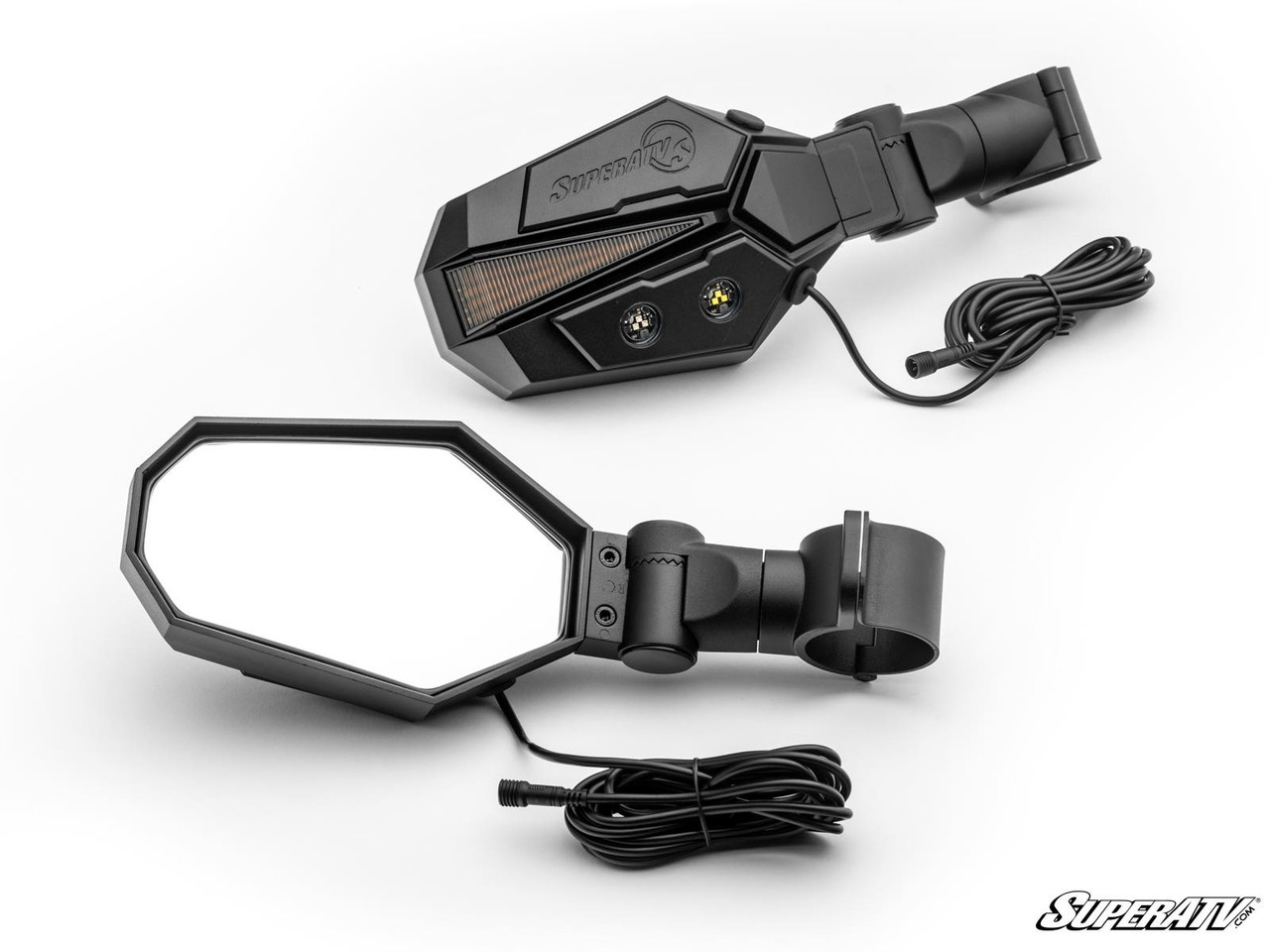 Kawasaki Teryx/Mule/KRX Lighted Side-View Mirrors by SuperATV SVM