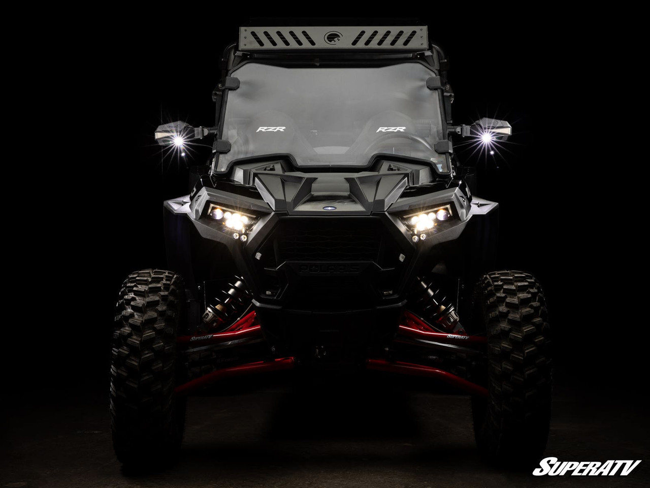 Kawasaki Teryx/Mule/KRX Lighted Side-View Mirrors by SuperATV SVM