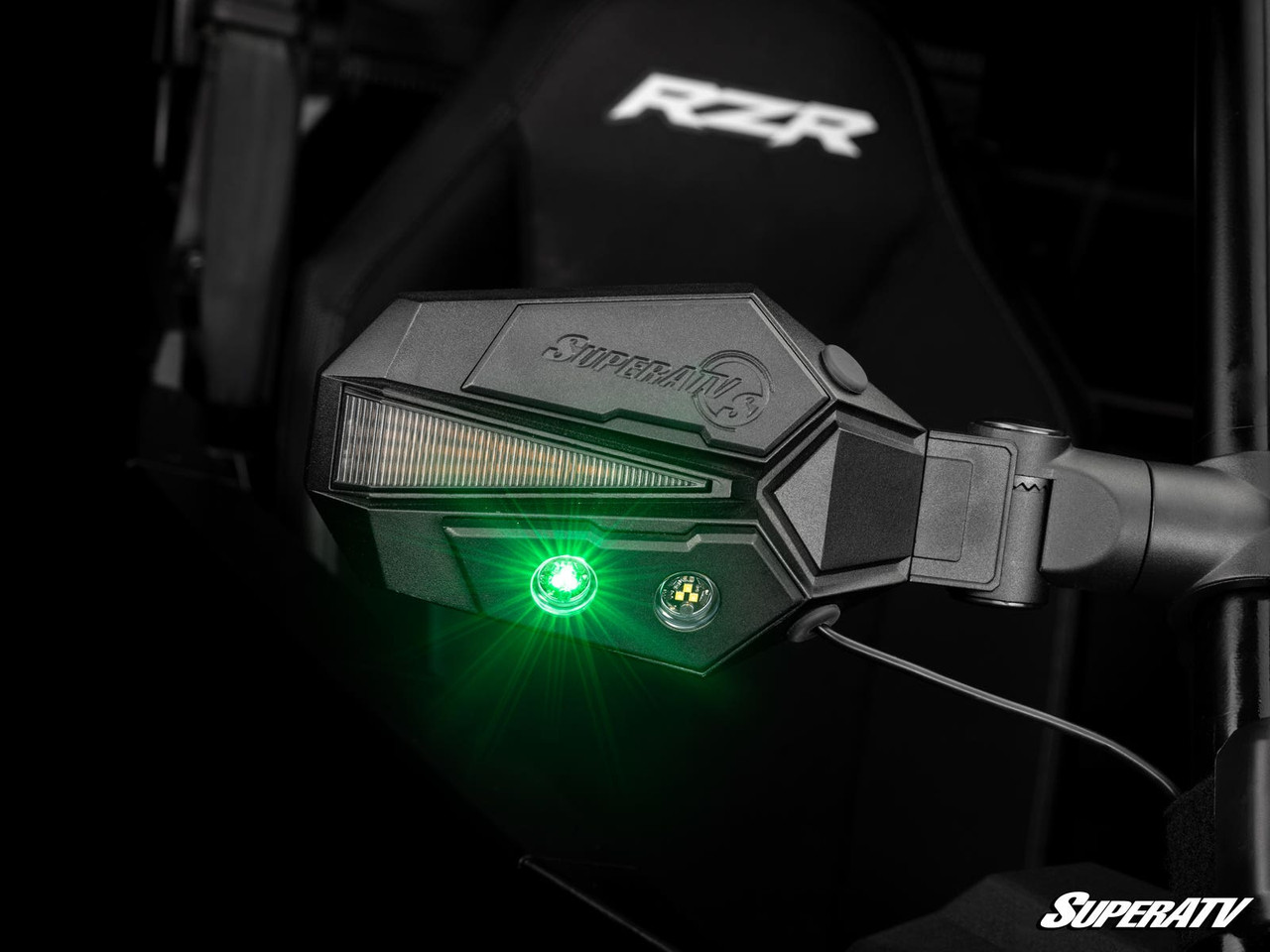 Kawasaki Teryx/Mule/KRX Lighted Side-View Mirrors by SuperATV SVM