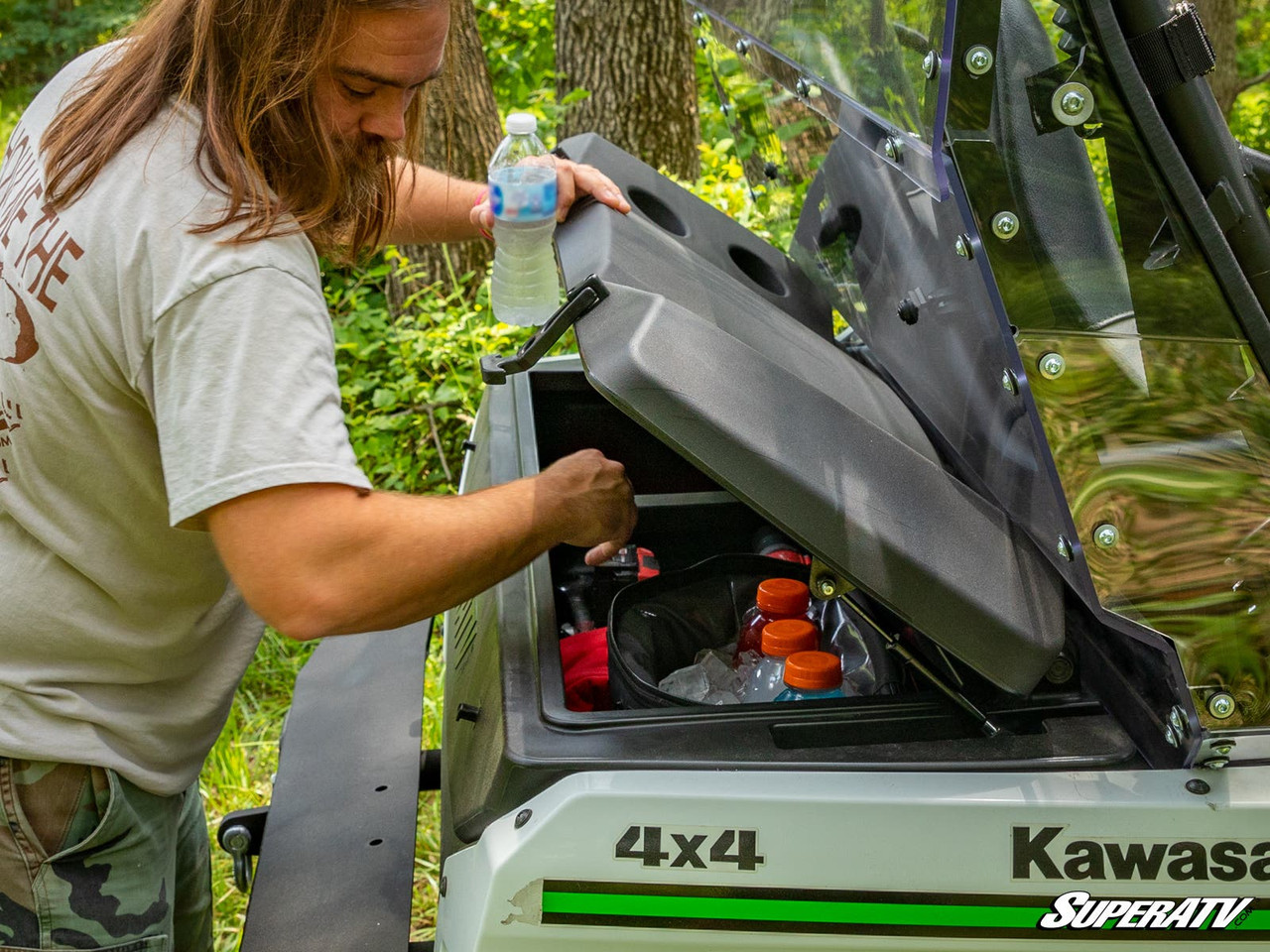 Kawasaki Teryx 4 S Cargo Box by SuperATV RCB-K-TRX4-30#TS