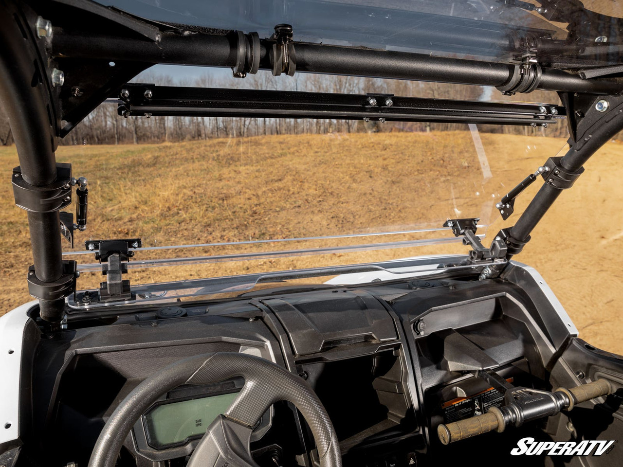 Kawasaki Teryx KRX 1000 Flip Windshield by SuperATV FWS-K-KRX-002-70