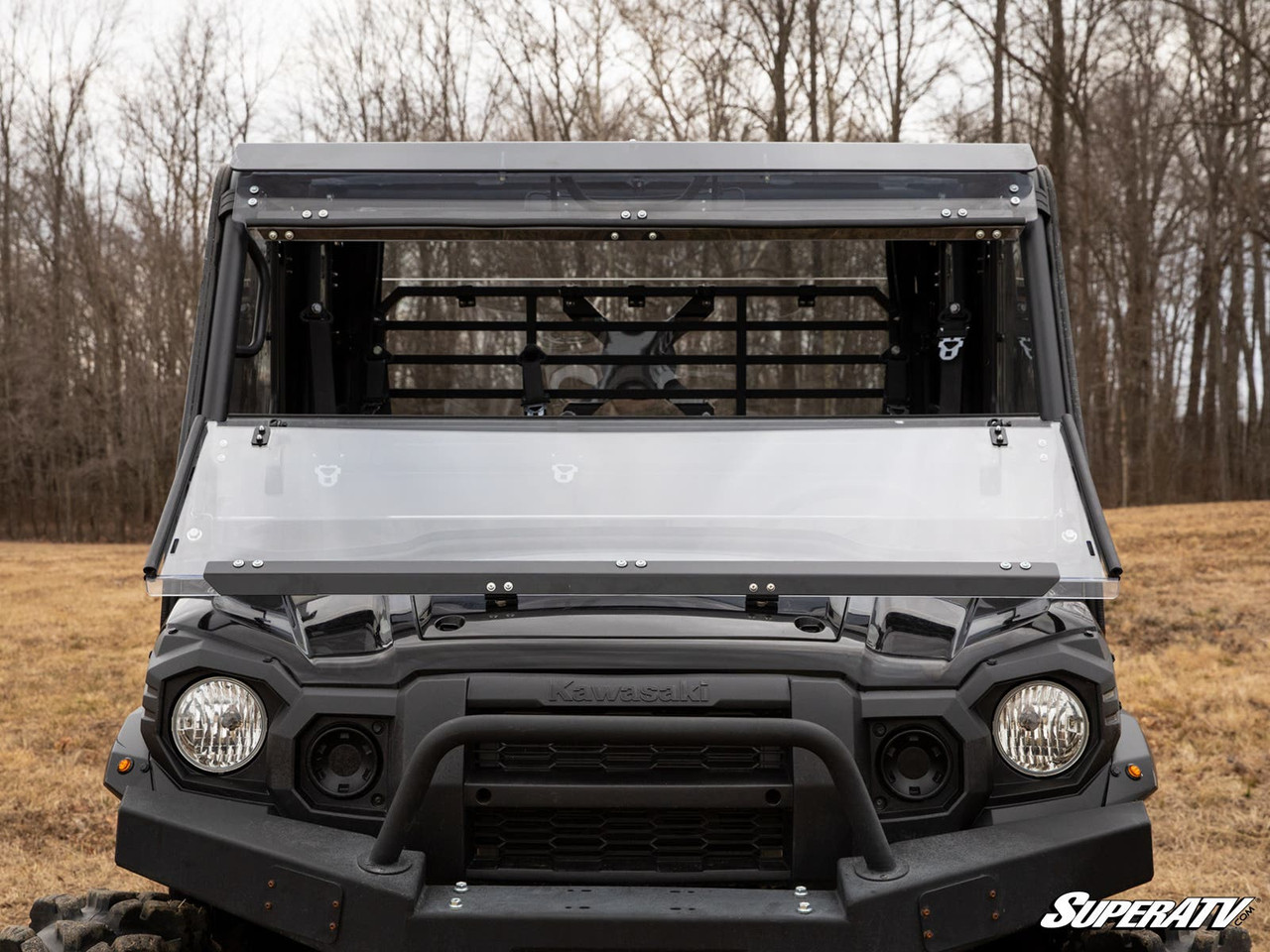 Kawasaki Mule Pro 3-in-1 Windshield by SuperATV WS-K-MULEFXT-3N1-70
