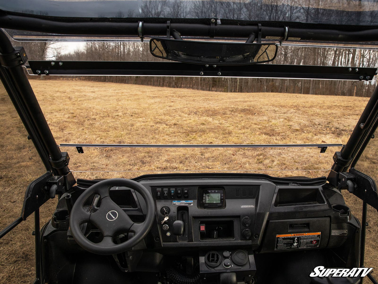 Kawasaki Mule Pro 3-in-1 Windshield by SuperATV WS-K-MULEFXT-3N1-70