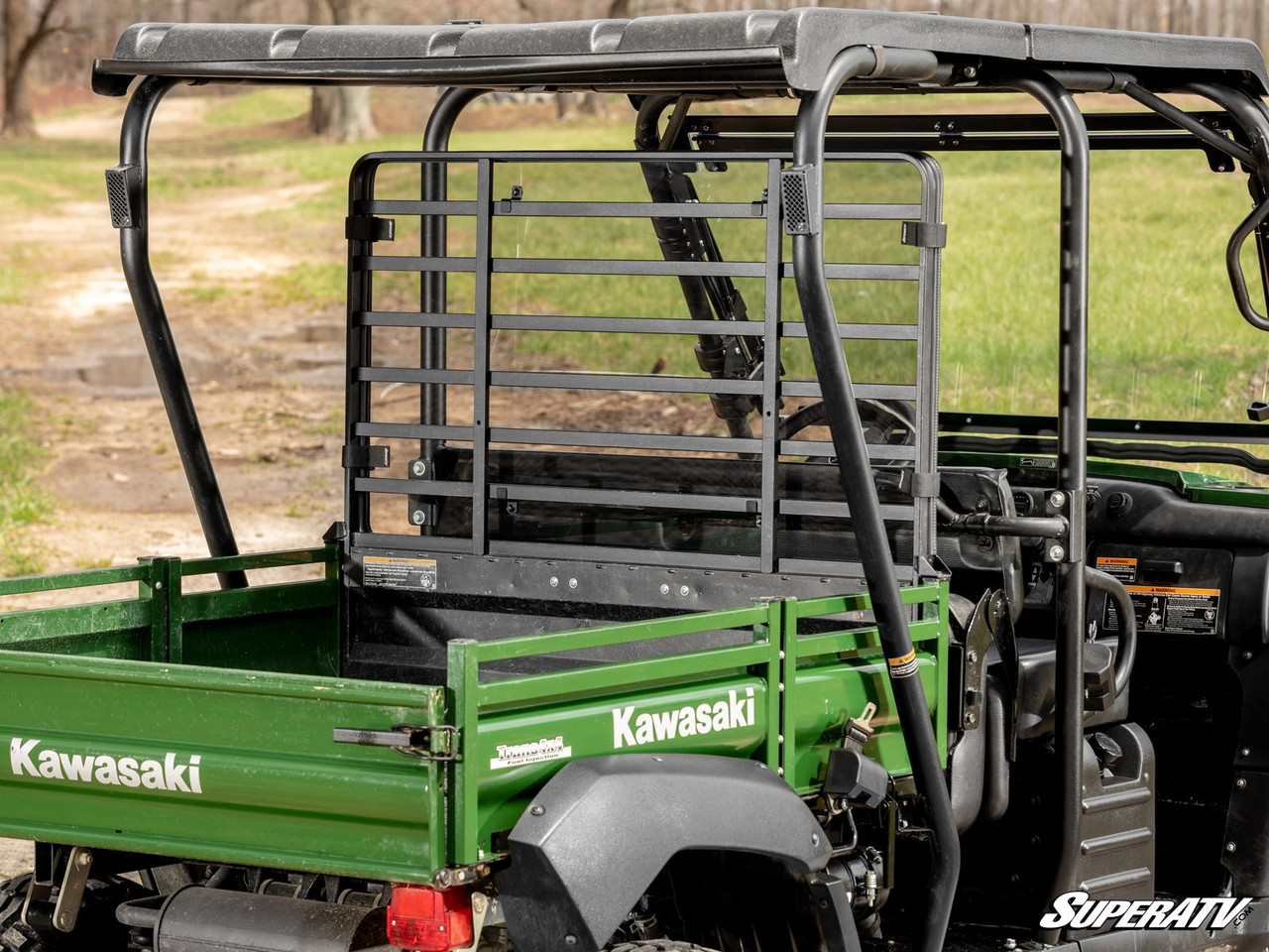Kawasaki Mule 4000/4010 Rear Windshield by SuperATV RWS-K-MULE4K-76