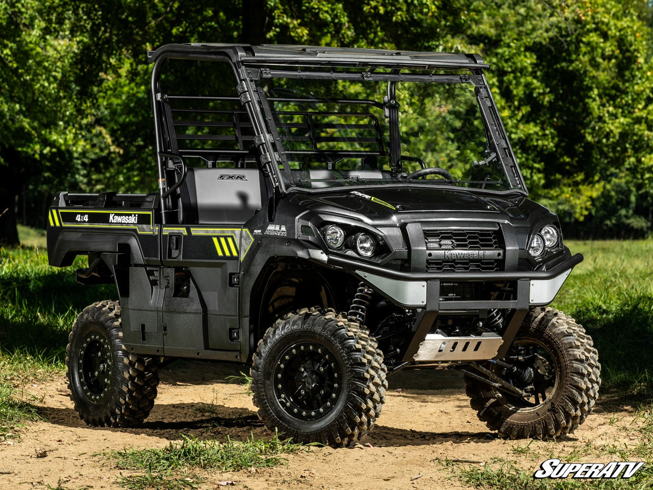 Kawasaki Mule Pro Scratch Resistant Flip Windshield by SuperATV