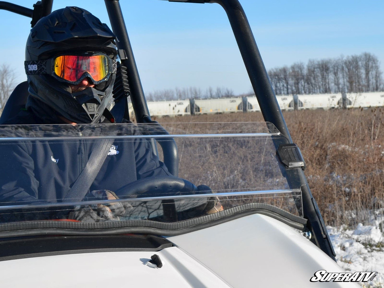 Kawasaki Teryx S Half Windshield by SuperATV HWS-K-TRX4-CONFIG