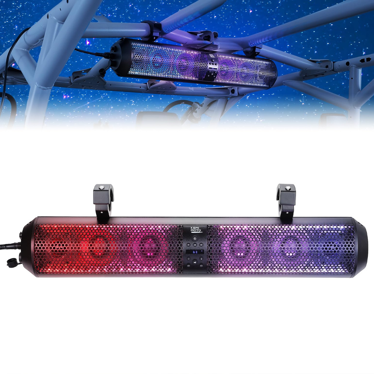 Kawasaki Teryx/KRX/Mule RGB UTV Soundbar 28