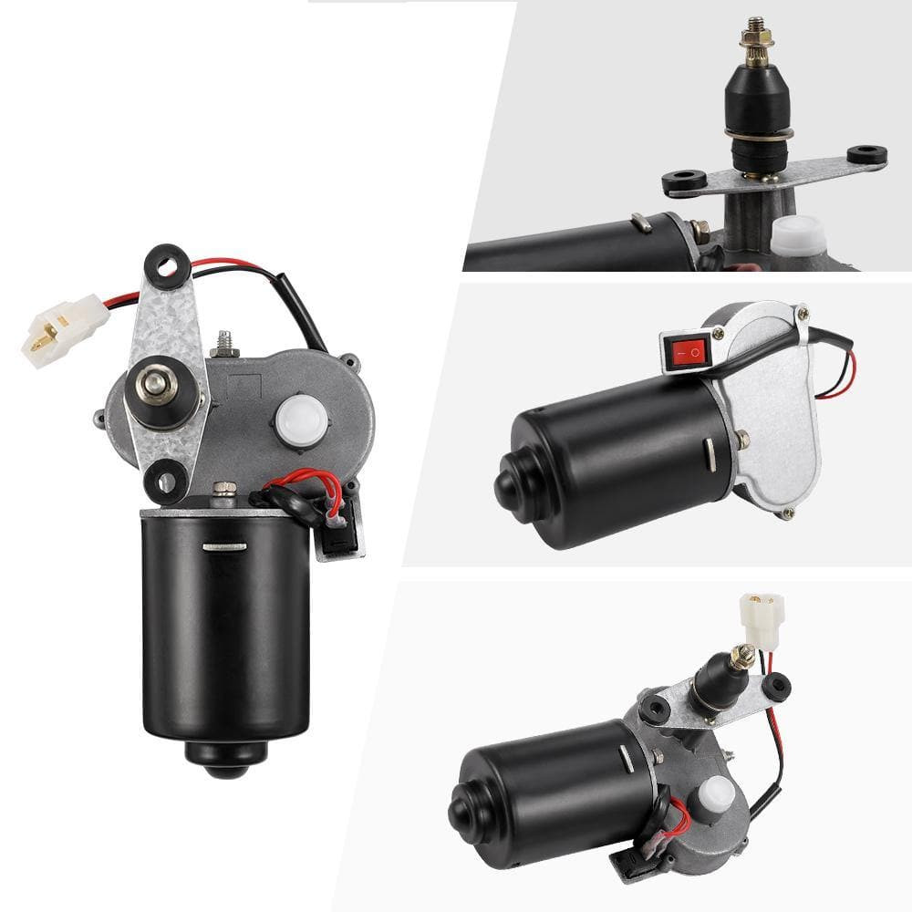 kikirara4125 Kawasaki Teryx/KRX/Mule 12V Electric Windshield Wiper Washer Kit