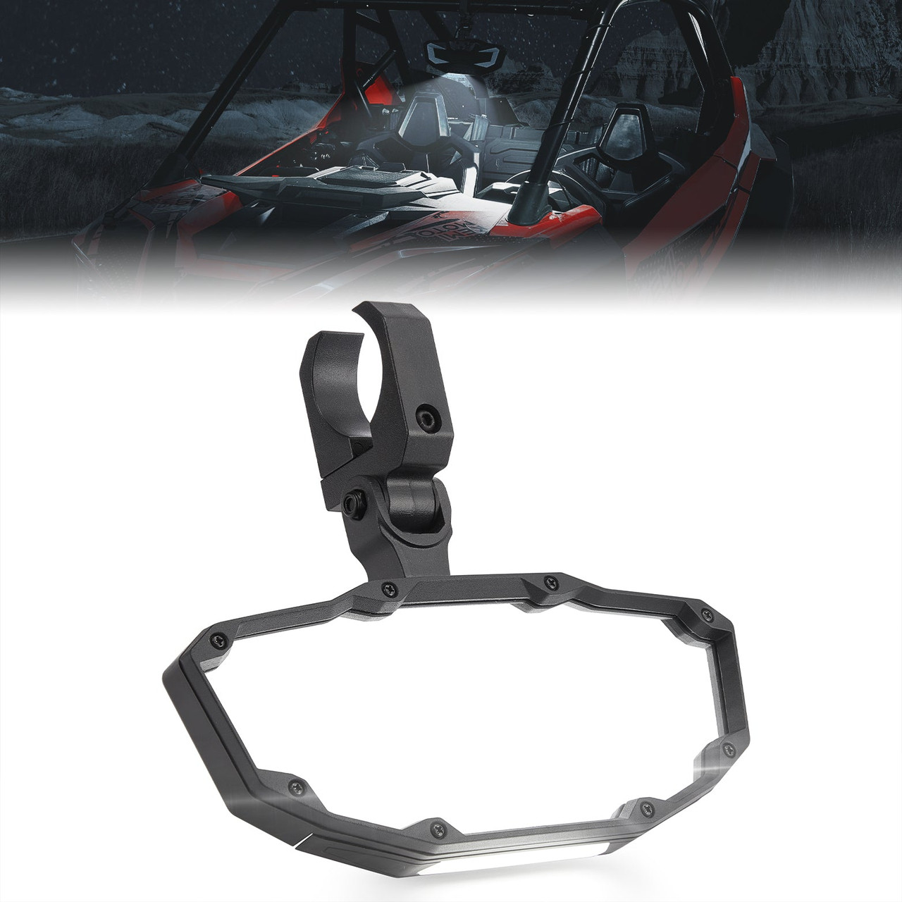 Kawasaki Teryx/KRX/Mule Side/Rear View Mirror & Center Mirror for