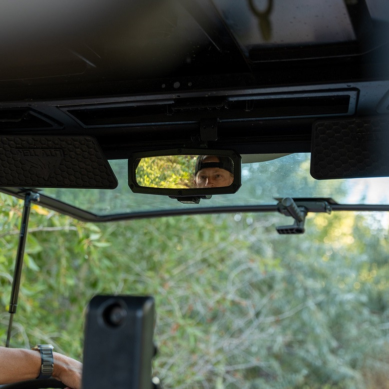 Kawasaki Ridge Clearview Rearview Mirror w/ Led Dome Light by ATV