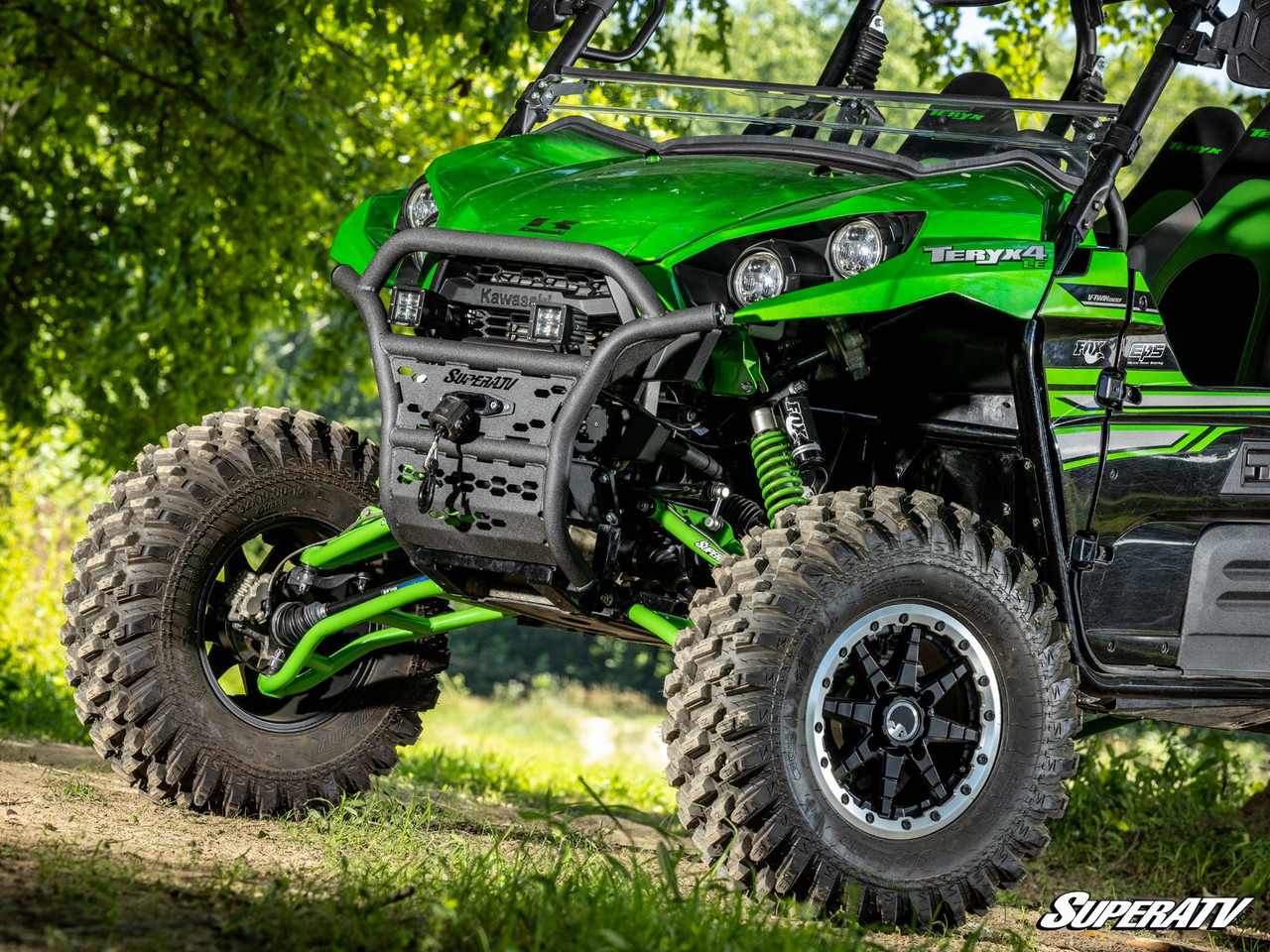 Kawasaki Teryx Winch-Ready Tubed Front Bumper by SuperATV FBG-K