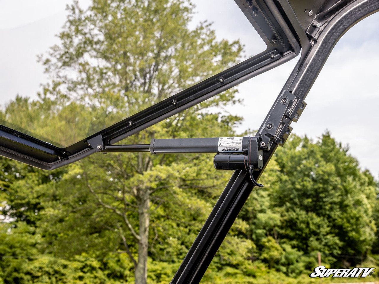 Kawasaki Ridge MaxDrive Power Flip Windshield by SuperATV PFWS-K