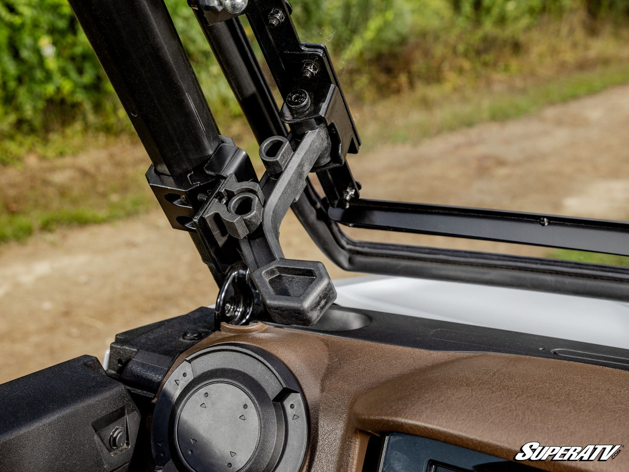 Kawasaki Ridge Scratch-Resistant Flip Windshield by SuperATV FWS-K