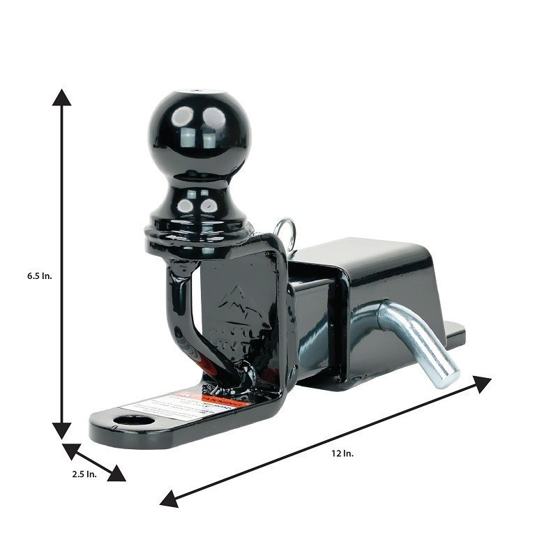 Kawasaki Mule 4010 Trans Trio HD Receiver Hitch with 2