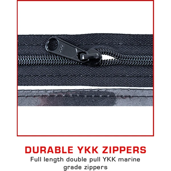 Kawasaki Teryx KRX 1000 Soft Upper Doors with Zipper by Seizmik 51