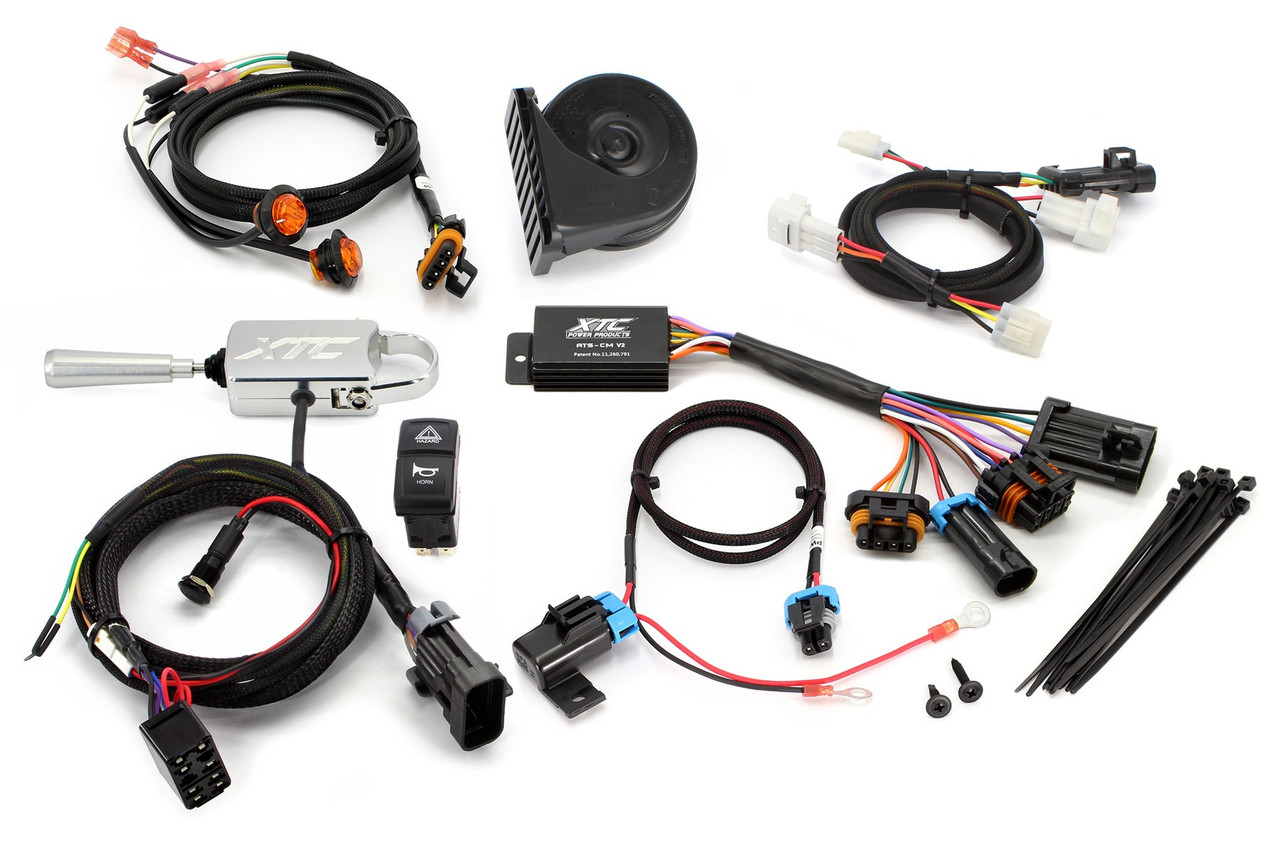 Kawasaki Ridge Self-Canceling Turn Signal System with Billet Lever