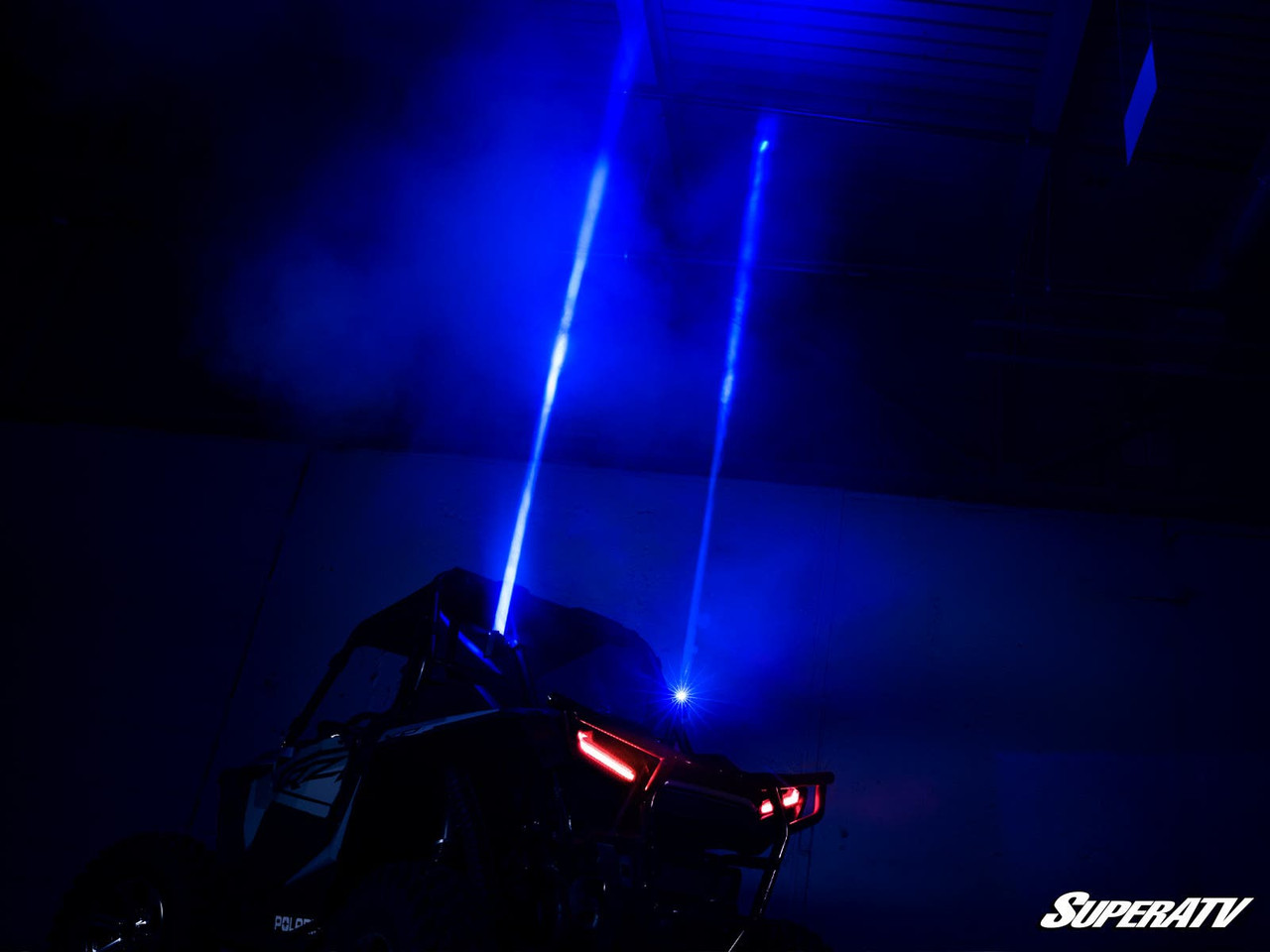 Kawasaki Teryx/KRX/Mule LED Laser Whip Lights by SuperATV - WL-U-LED