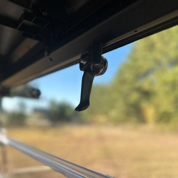 Kawasaki Ridge Folding Back Rear Windshield by EMP - EMP-Ridge