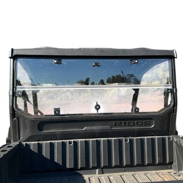 Kawasaki Ridge Folding Back Rear Windshield by EMP - EMP-Ridge
