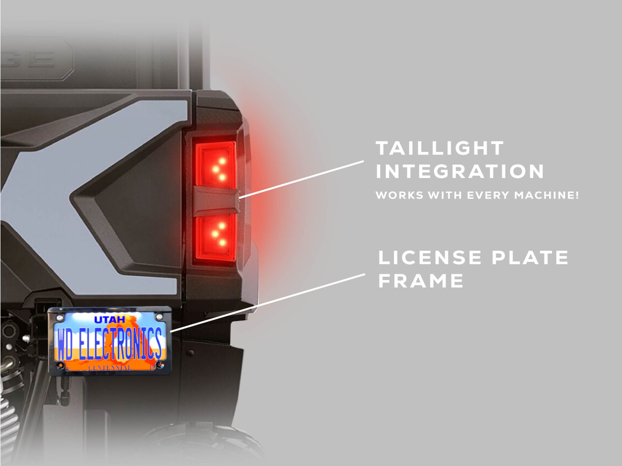 Kawasaki Ridge Fully Intergated Street Legal Kit by WD Electronics