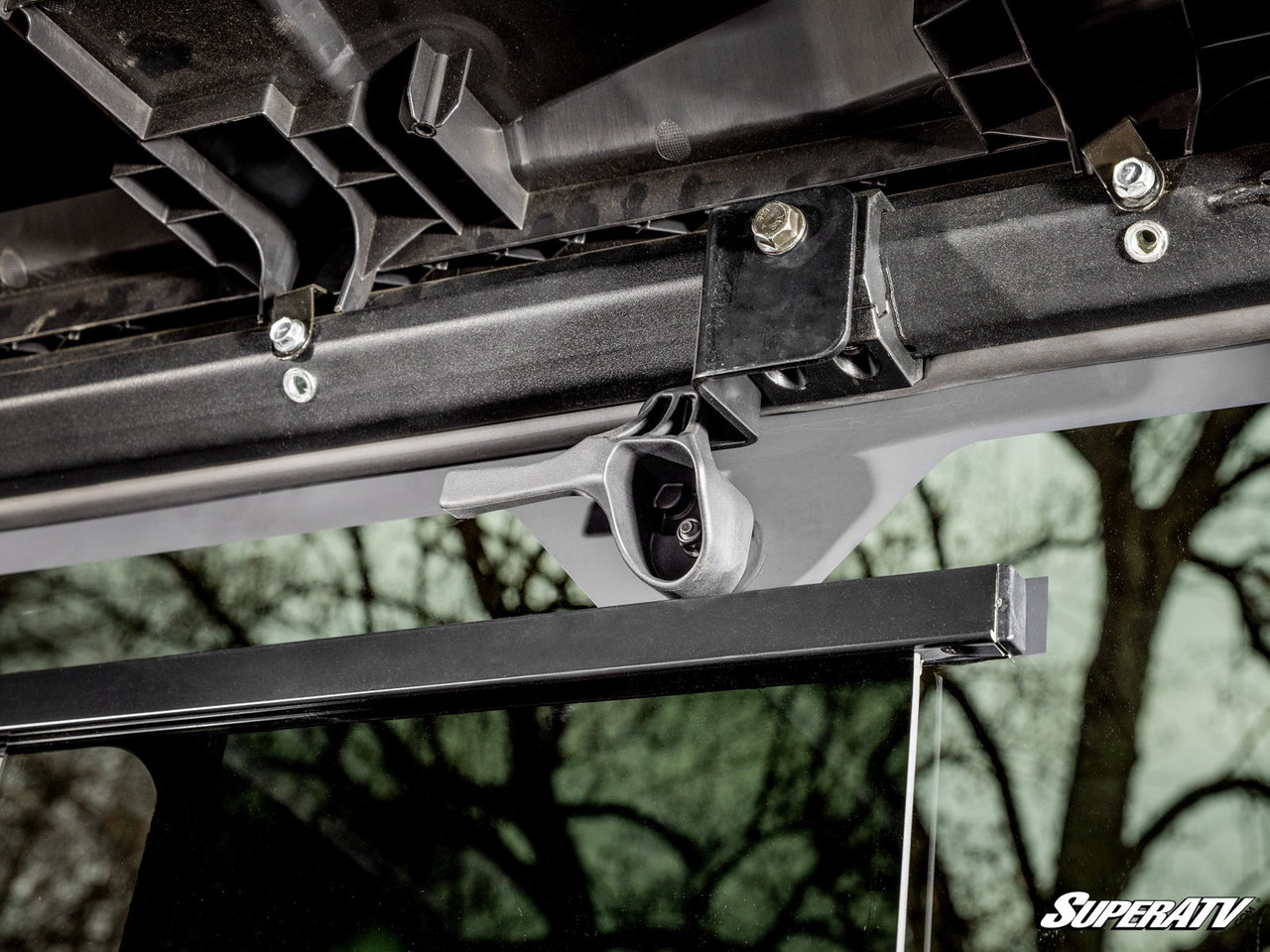 Kawasaki Ridge Glass Sliding Rear Windshield by SuperATV - RGWS-K