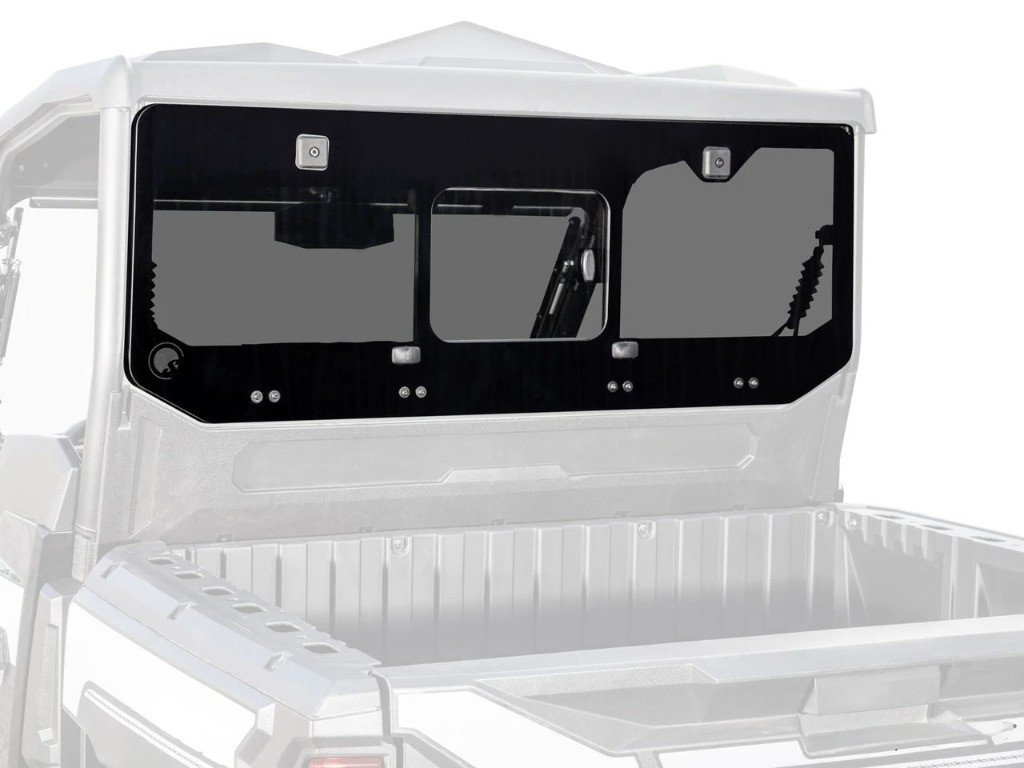 Kawasaki Ridge Glass Sliding Rear Windshield by SuperATV - RGWS-K