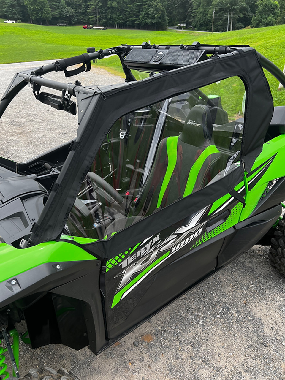 Kawasaki KRX 1000 2-Seat Side Enclosures by Greene Mountain