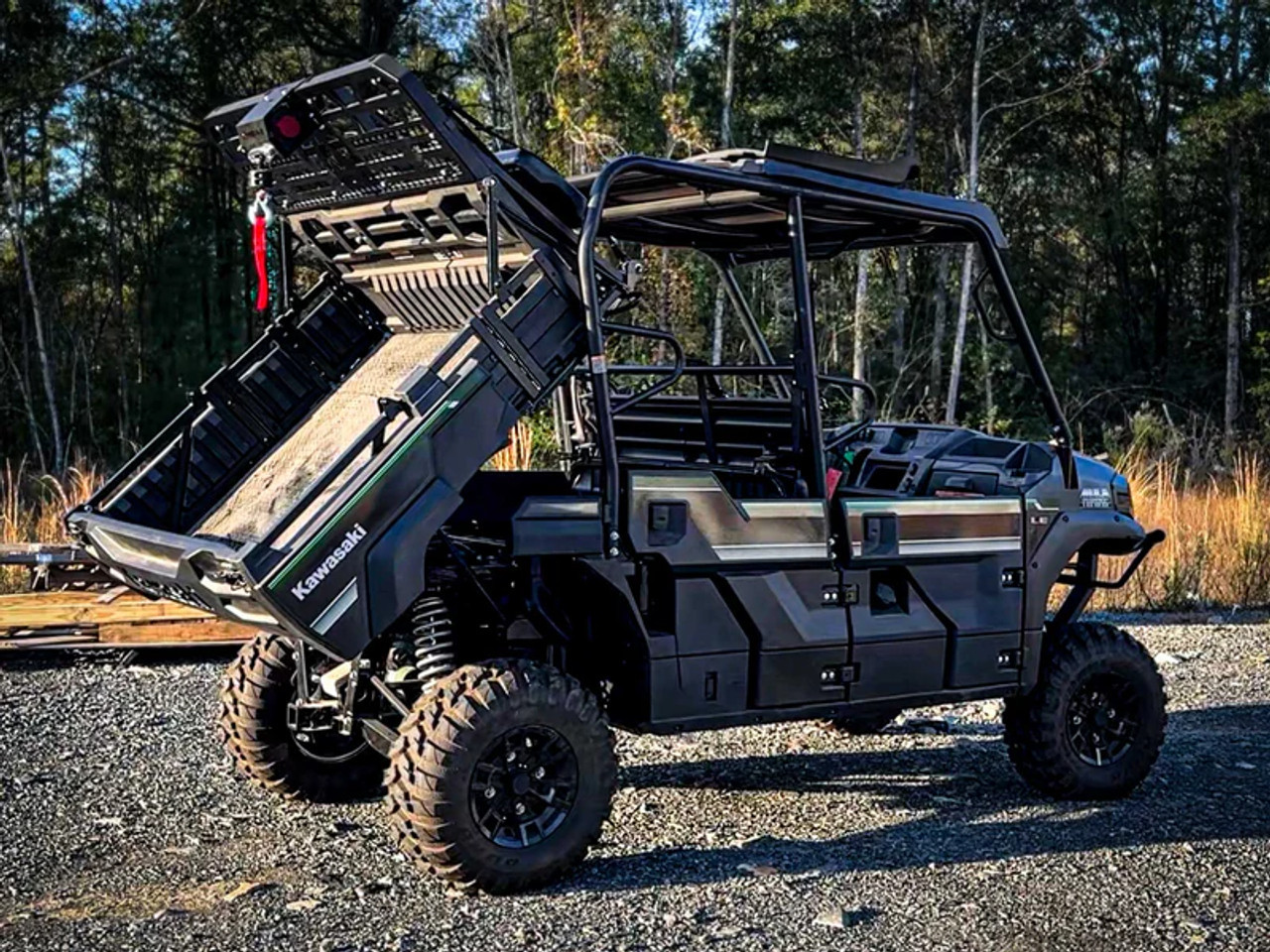Kawasaki Mule PRO-FXT Winch Headache Rack by ThumperFab - TF271601