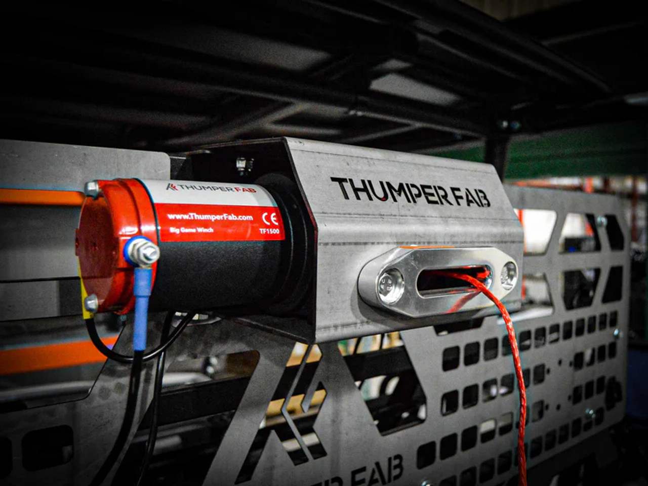 Kawasaki Mule PRO-FXT Winch Headache Rack by ThumperFab - TF271601