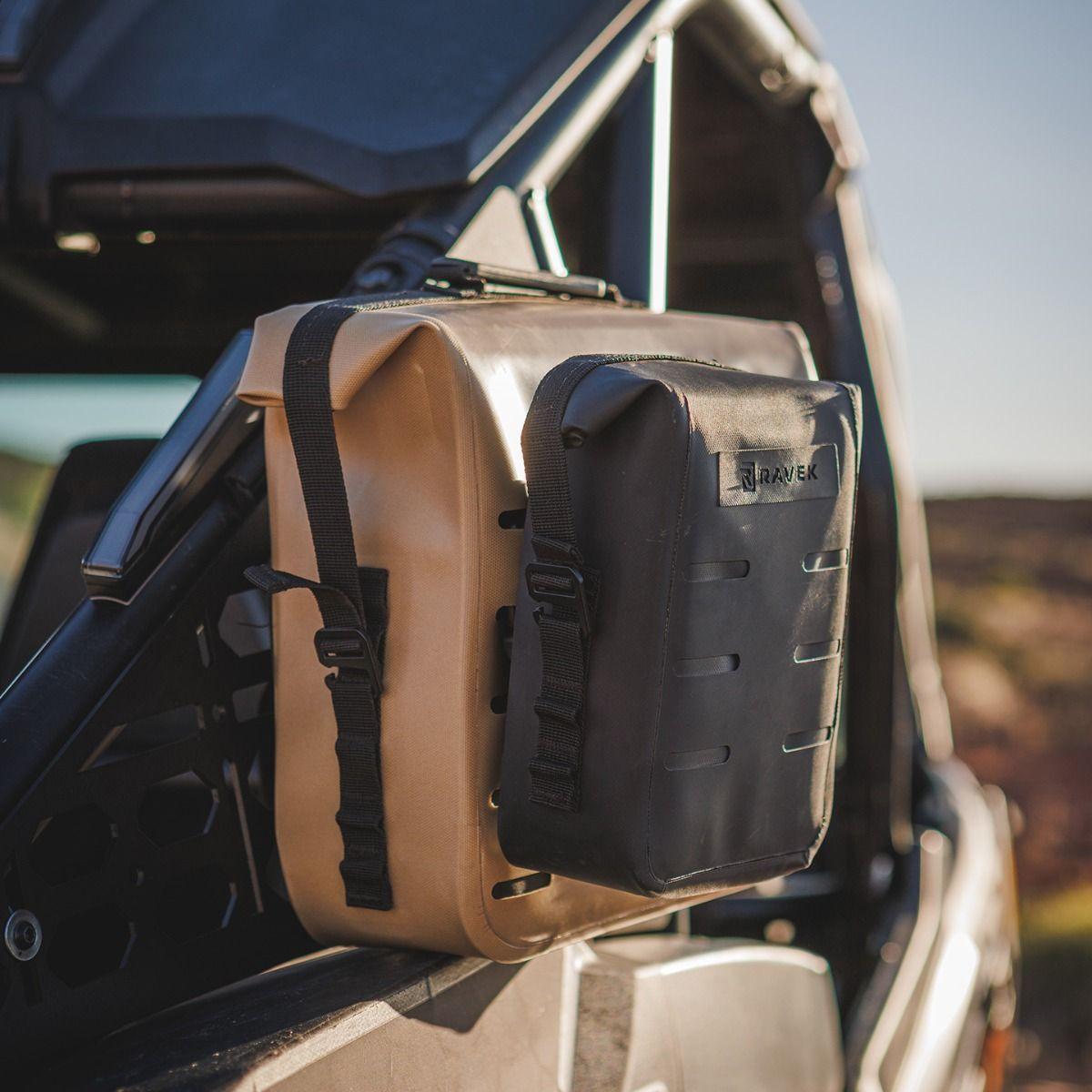 バッグ Mull Kawasaki Mule Pro FX/DX Molle Quick-Attach Waterproof Zipperless