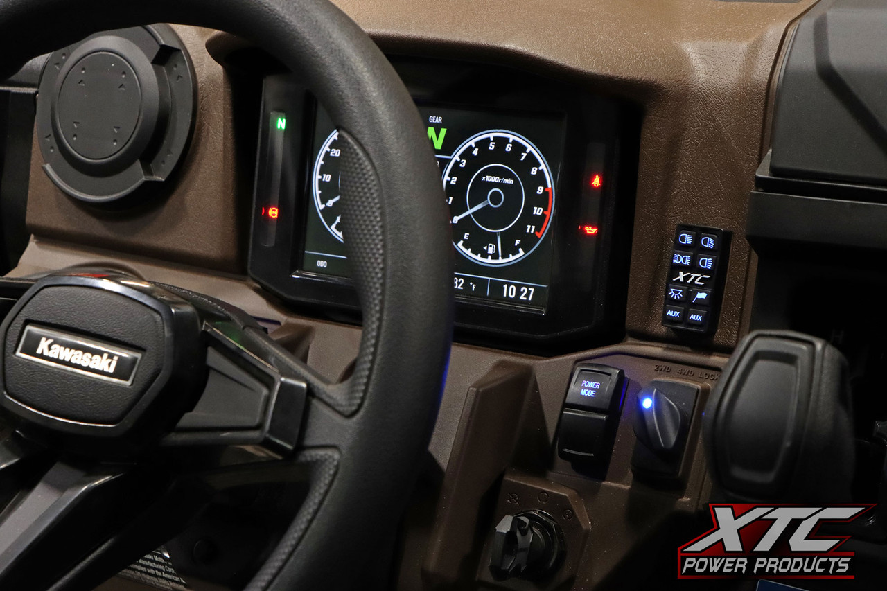 Kawasaki Teryx/Mule/KRX/Ridge 8 Switch Power Control System with