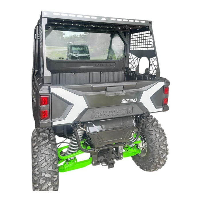 Kawasaki Ridge Rear Cargo Bed Molle and Storage Rack by AJK