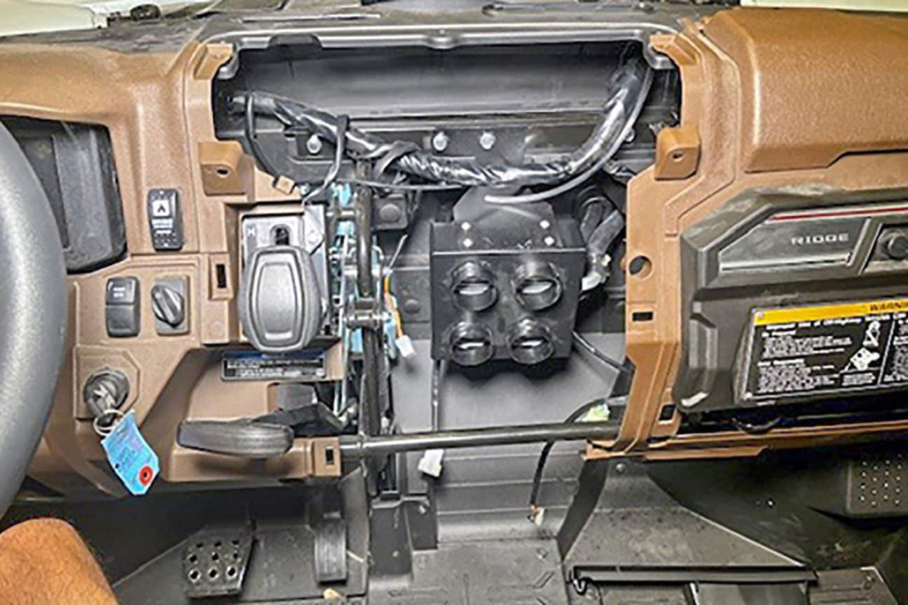 Kawasaki Ridge 1000 Cab Heater with Defrost by Inferno Heaters