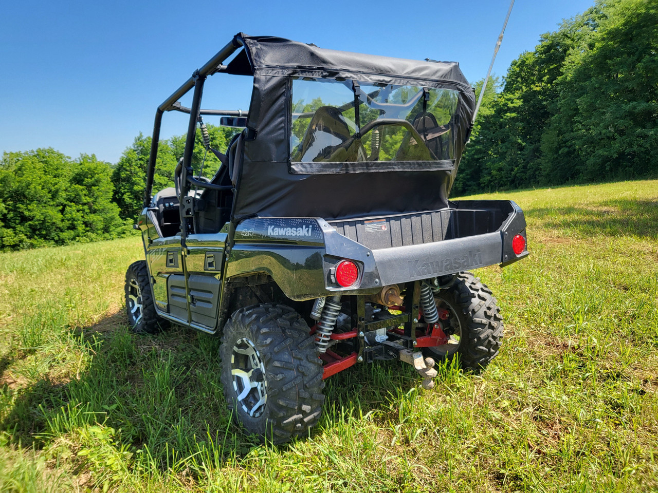 Kawasaki Teryx 4 Soft Rear Windshield by 3 Star Industries