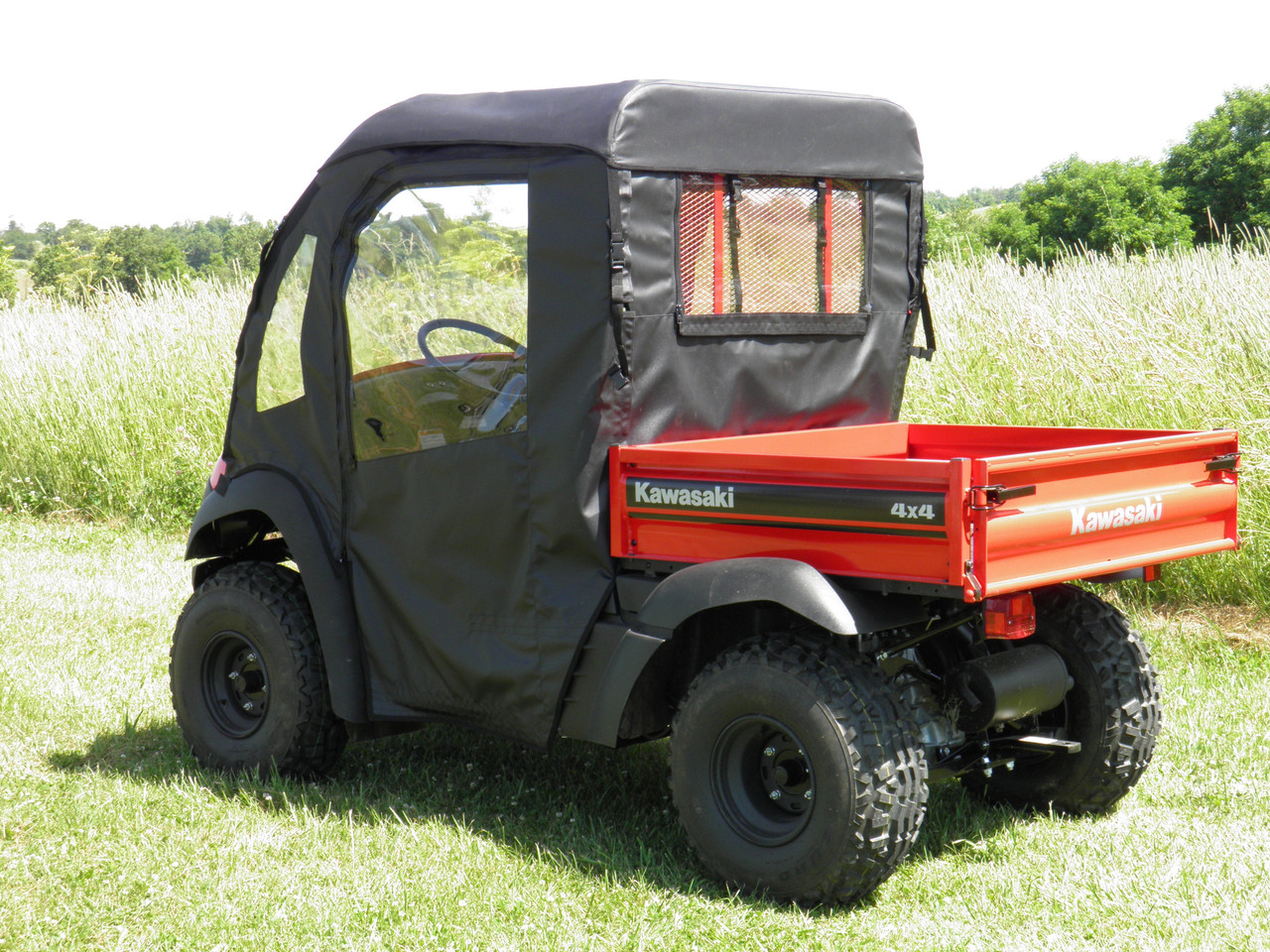 Kawasaki Mule SX Full Cab Enclosure for Hard Windshield by 3 Star
