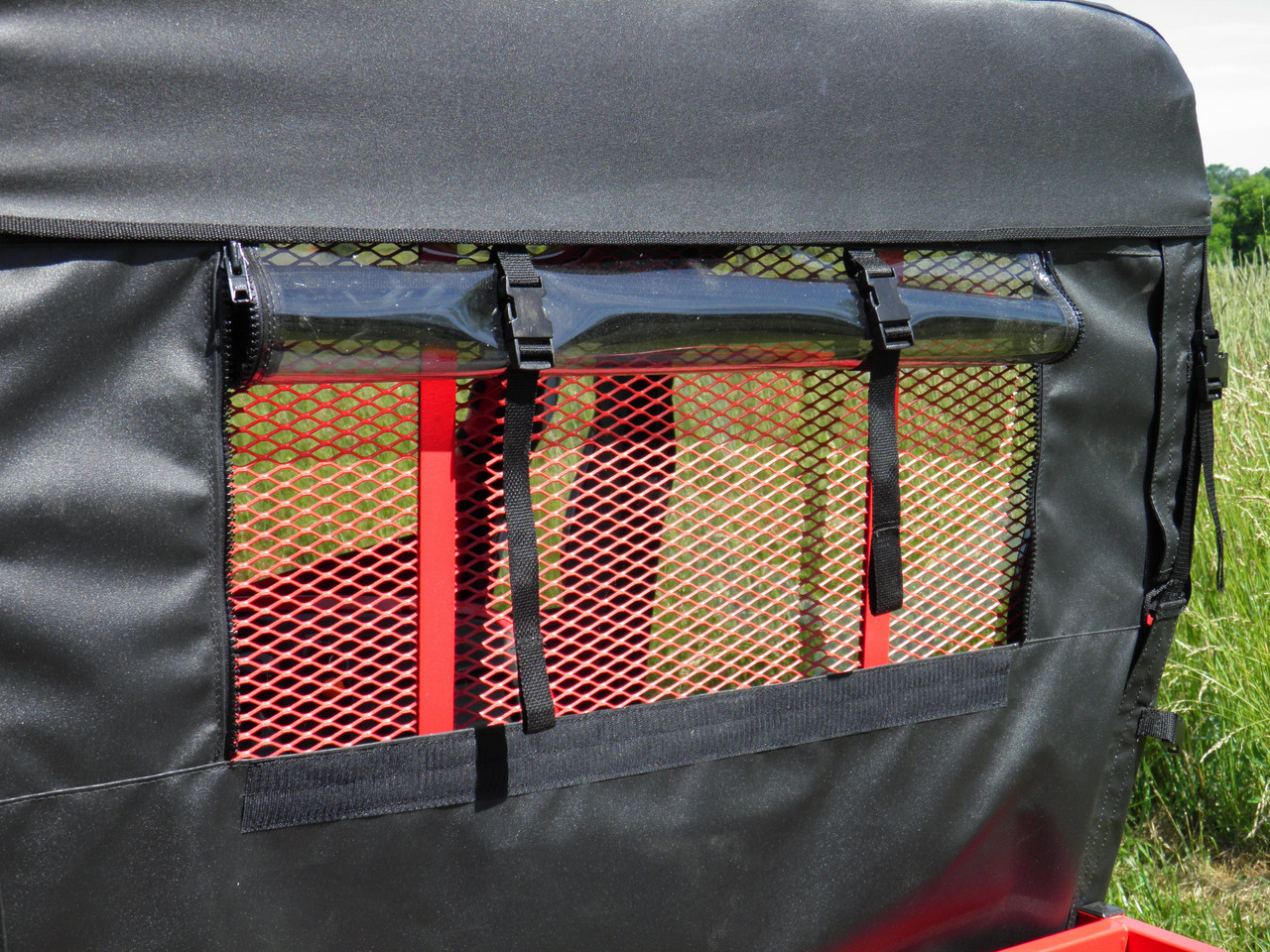 Kawasaki Mule SX Full Cab Enclosure with Vinyl Windshield by 3