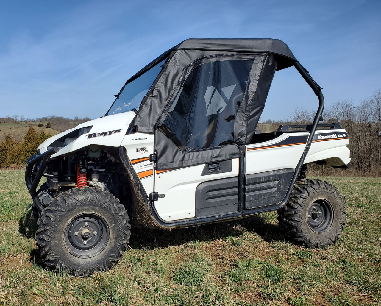 Kawasaki Teryx 800 Full Cab Enclosure for Hard Windshield by 3