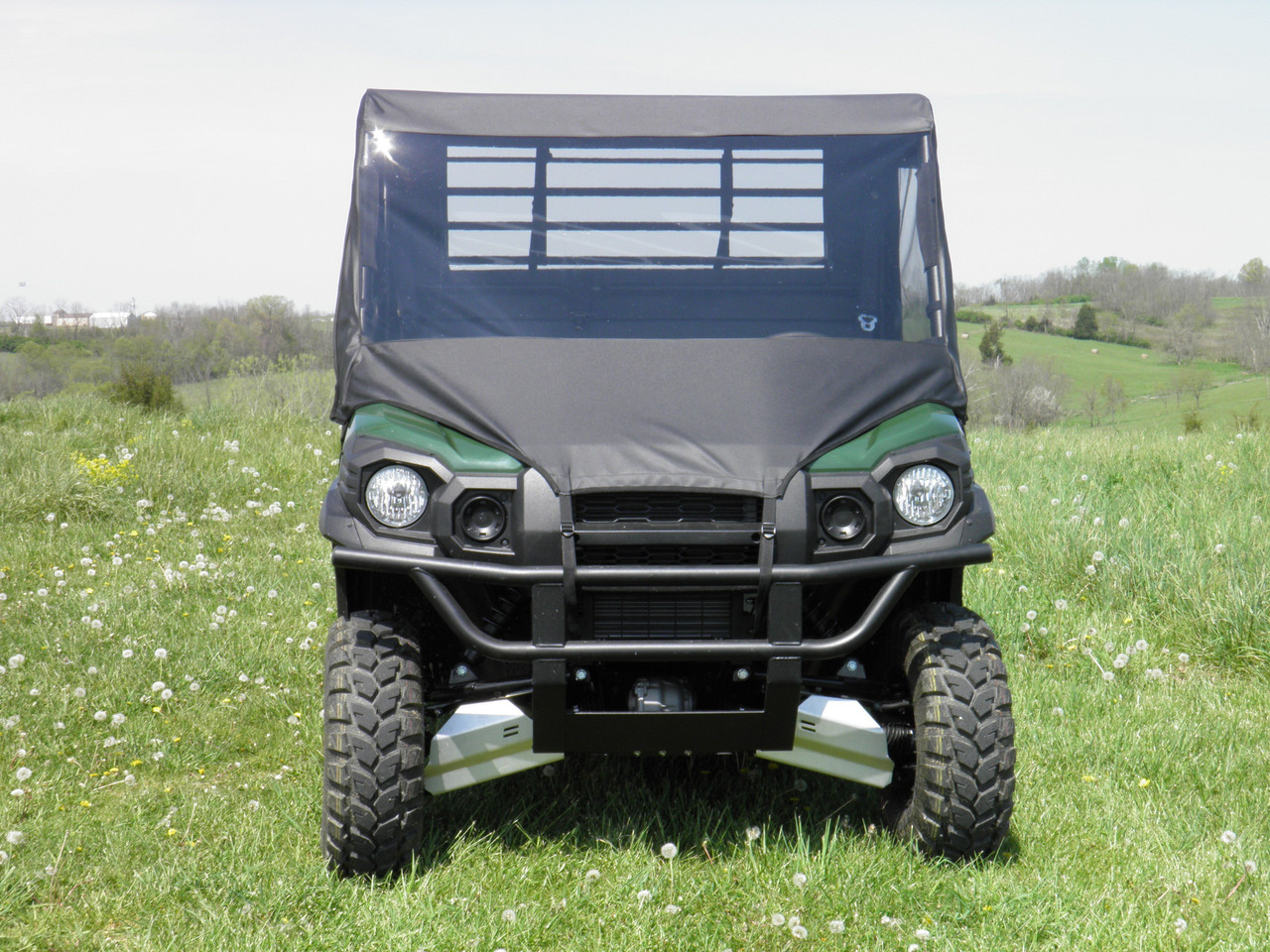 Kawasaki Pro FX/DX Full Cab Enclosure with Vinyl Windshield (Full