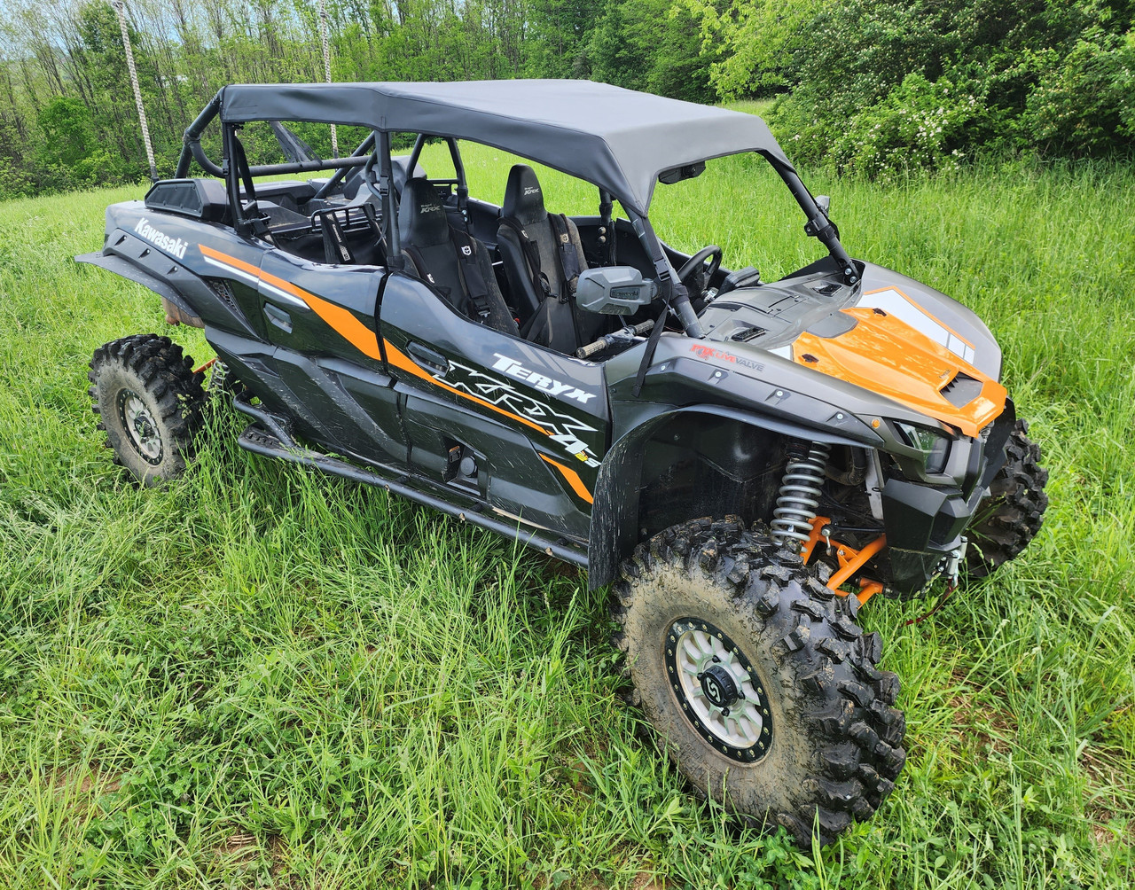 Kawasaki Teryx KRX 4 Full Cab Enclosure for Hard Windshield