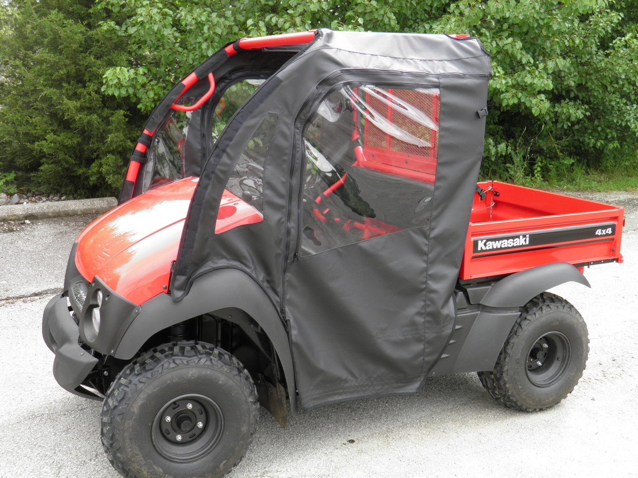 Kawasaki Mule 600/610 Soft Doors by 3 Star Industries - KAW610-DOF