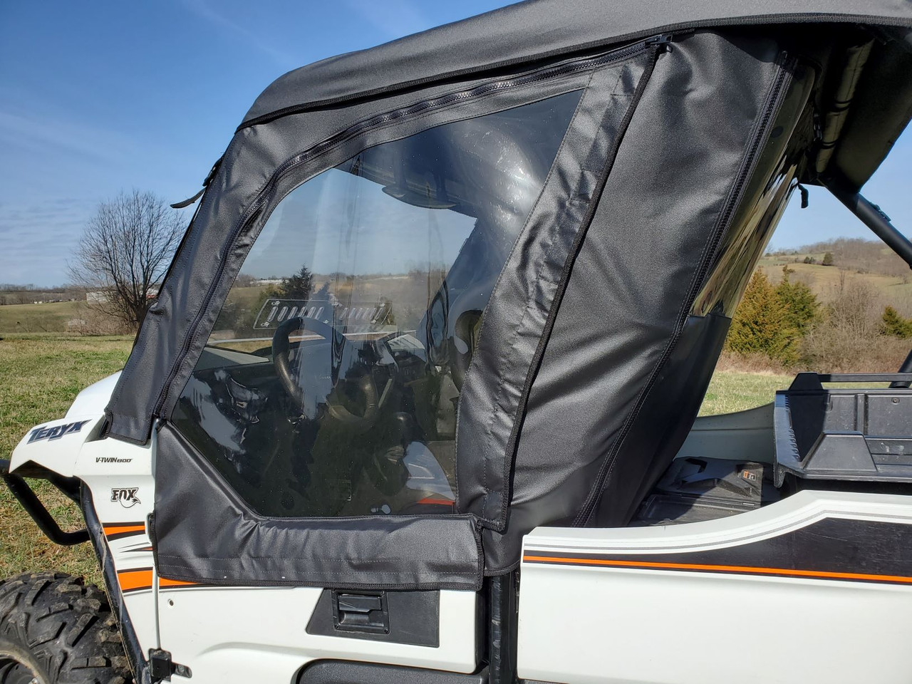 Kawasaki Teryx 800 Soft Doors by 3 Star Industries - KAWT16-DOH