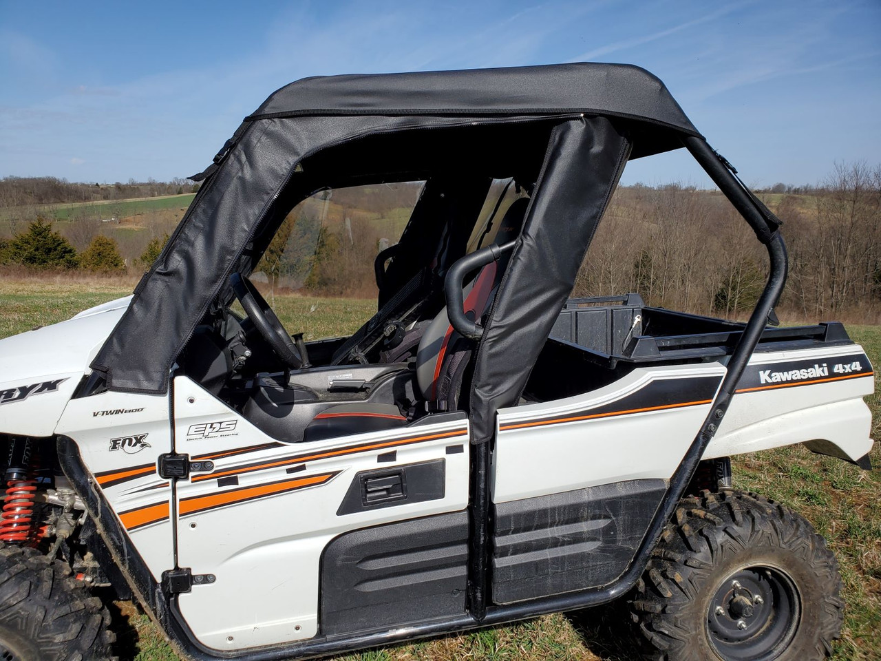Kawasaki Teryx 800 Soft Doors by 3 Star Industries - KAWT16-DOH